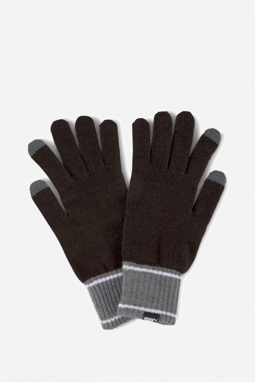 Перчатки   Puma Knit Gloves черные 04177201 изображение 2