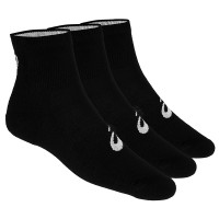 Носки Asics 3ppk Quarter Sock черные 155205-0900 изображение 1