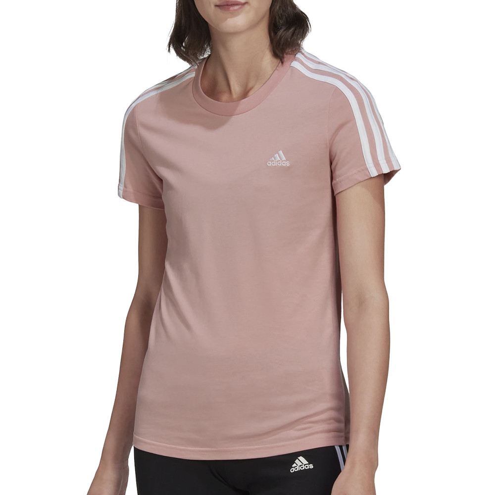 Футболка женская Adidas W 3S T розовая HF7236 изображение 1