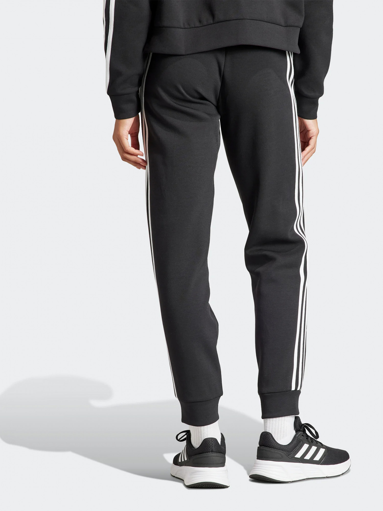 Брюки женские Adidas W FI 3S REG PT черные IN9479 изображение 4