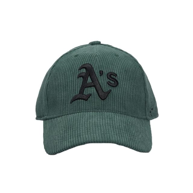 Бейсболка  47 Brand OAKLAND ATHLETICS THICK CORD зеленая  B-THCKM18EWS-DG
