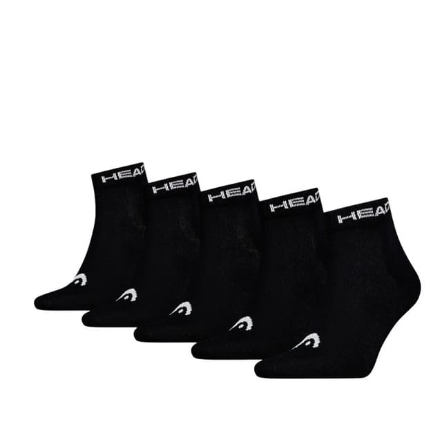 Шкарпетки унісекс HEAD ELEMENTS ALL SPORTS QUARTER 5P ECOM чорні 701232769001
