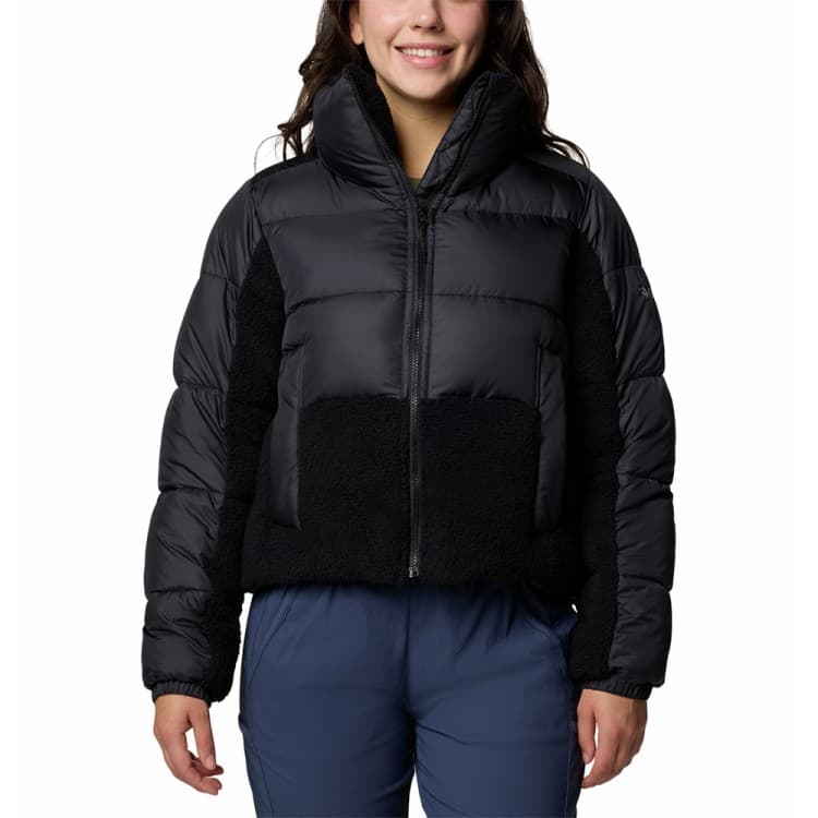 Куртка жіноча Columbia Leadbetter Point II Sherpa Hybrid бузкова 2085601-010