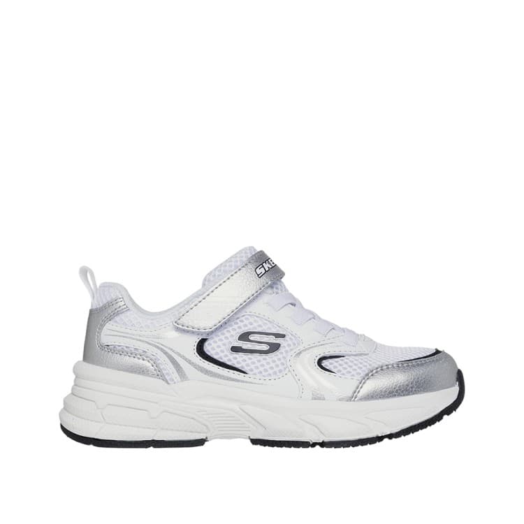 Кросівки дитячі Skechers RETRO-GRAPH білі 303692L WSL