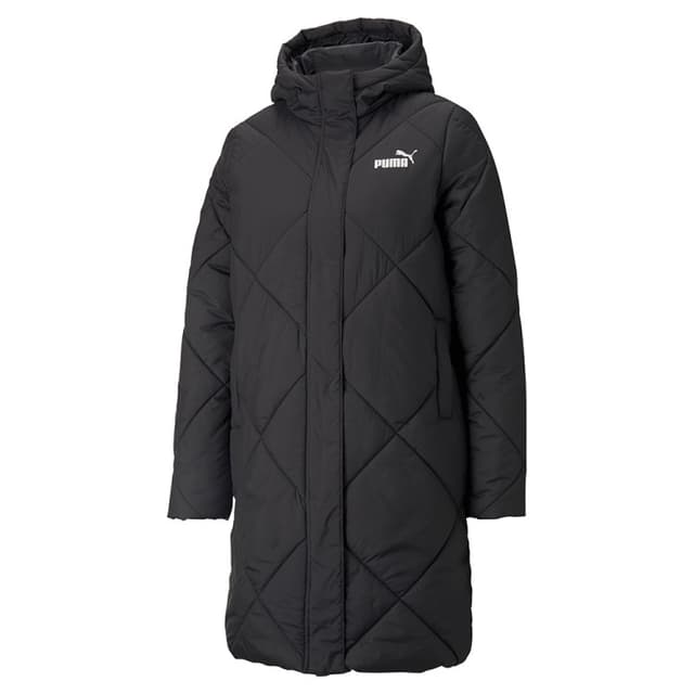 Куртка женская Ess Padded Coat черная 58765001