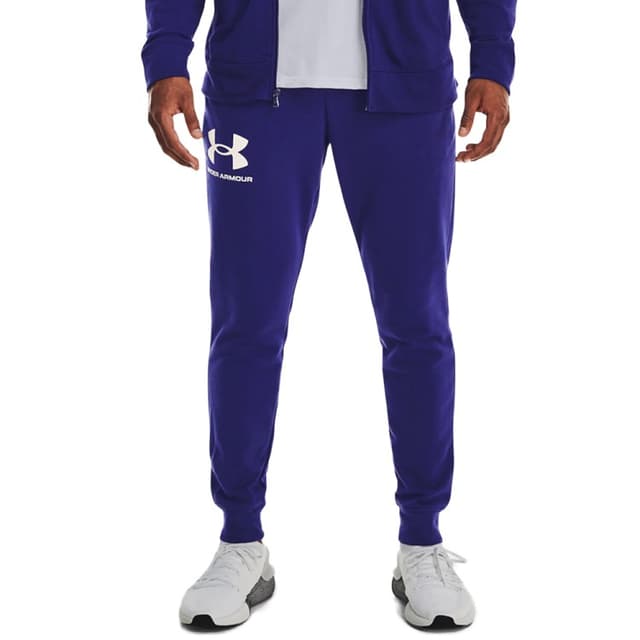 Штани чоловічі Under Armour UA RIVAL TERRY JOGGER сині 1361642-468