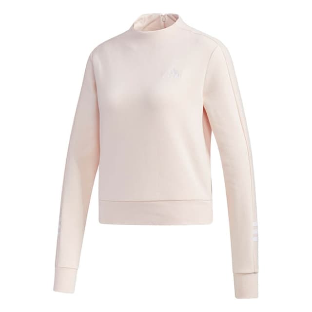 Толстовка женская Adidas W E Comf Mc Swt розовая GD2586