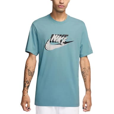 Футболка чоловіча Nike M NSW TEE 12MO FUTURA SP25 блакитна HJ0559-464