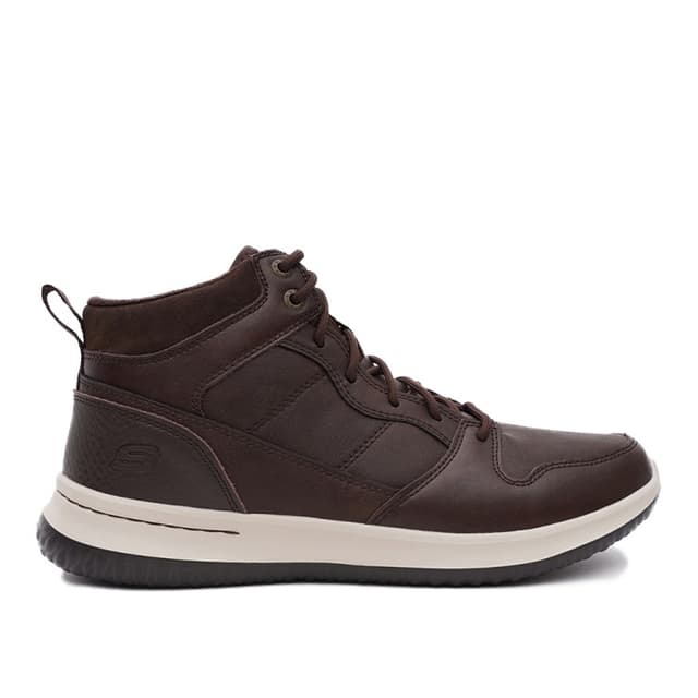 Ботинки мужские Skechers Delson коричневые 210229 CHOC