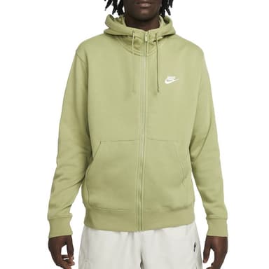 Толстовка мужская Nike M Nsw Club Hoodie Fz Bb хаки BV2645-334