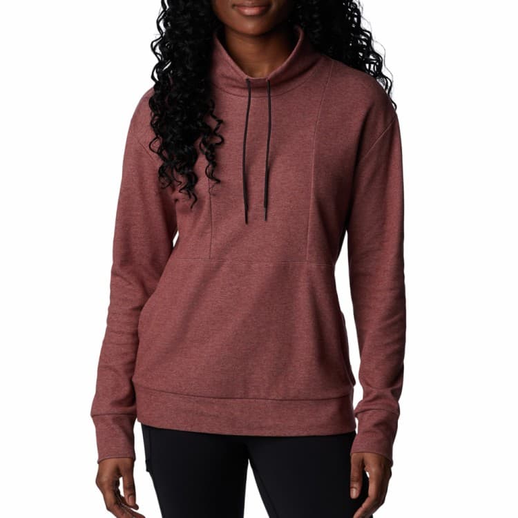 Толстовка жіноча Columbia Calico Basin™ Fleece Pullover бордова 2052291-679