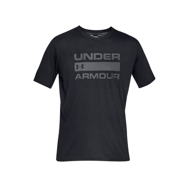 Футболка мужская Under Armour Ua Team Issue Wordmark Ss черная 1329582-001