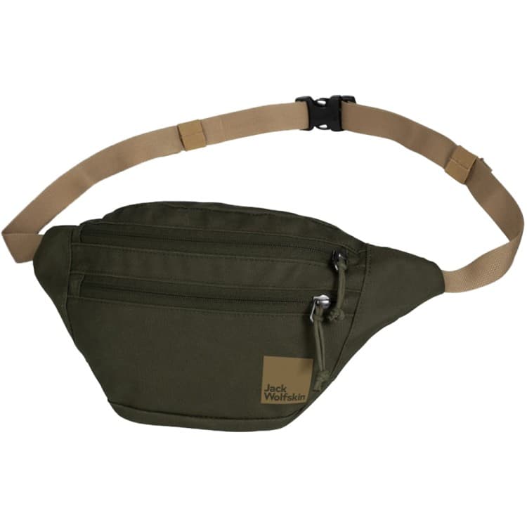 Сумка поясная Jack Wolfskin KONYA HIPBAG зеленая 8007801-4341