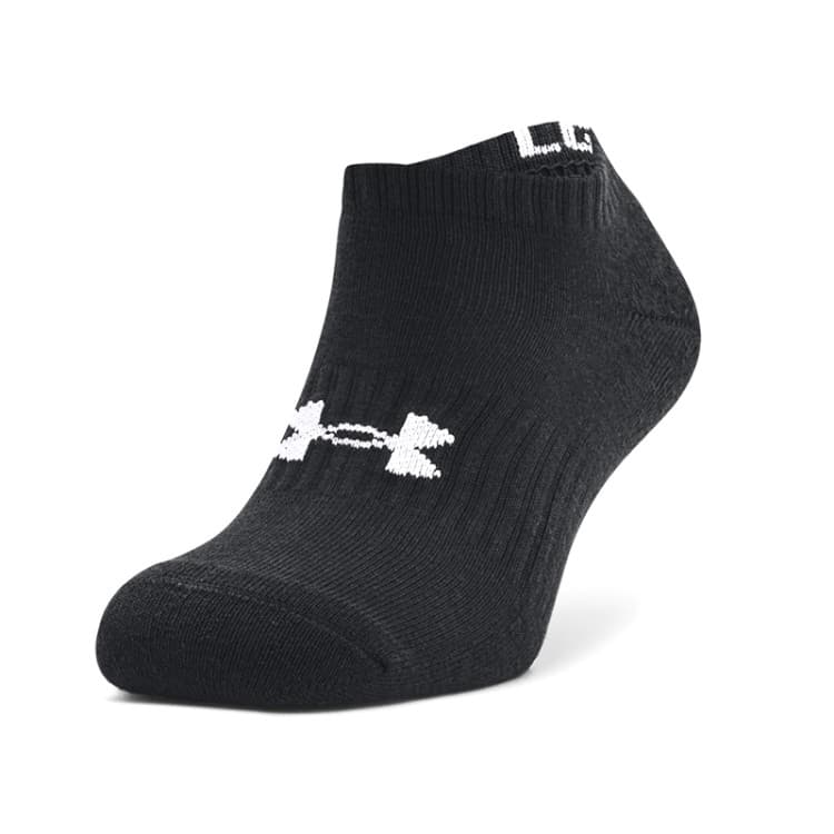 Носки  Under Armour Ua Core No Show 3Pk черные 1363241-001