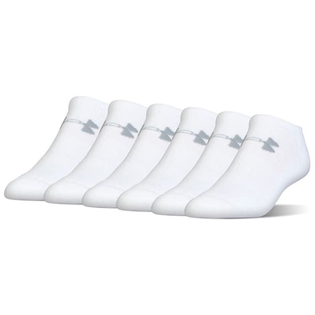 Носки Under Armour Charged Cotton 2.0 белые 1312481-100