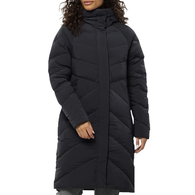 Куртка жіноча Jack Wolfskin MARIENPLATZ COAT W темно-сіра 1206971-6350
