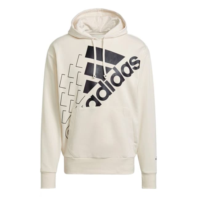 Толстовка Adidas U Q3 Bluv Hd бежевая H14655