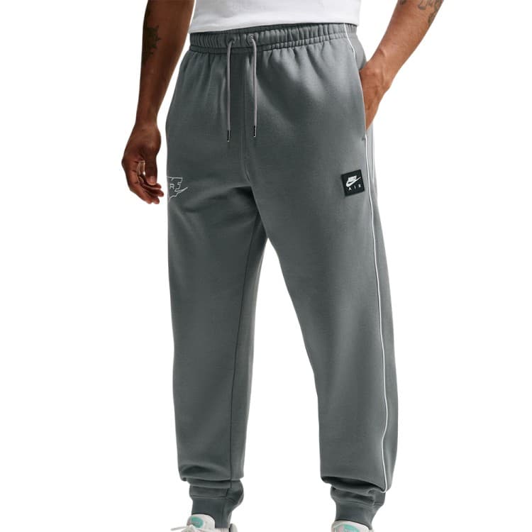 Брюки мужские Nike M NK AIR FLC JOGGER серые IO0577-084