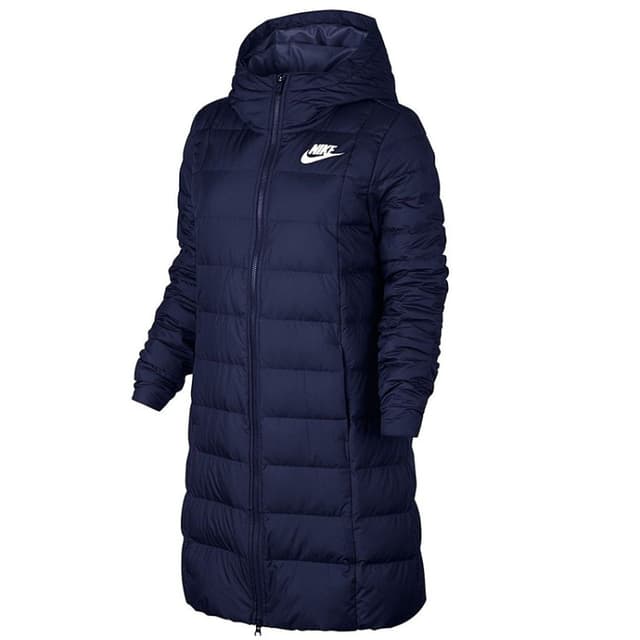 Куртка женская Nike W Nsw Dwn Fill Prka синяя 854860-429