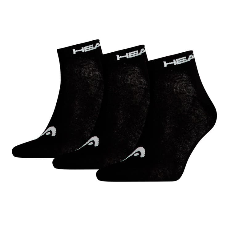 Носки HEAD QUARTER 3P UNISEX черные 761011001200