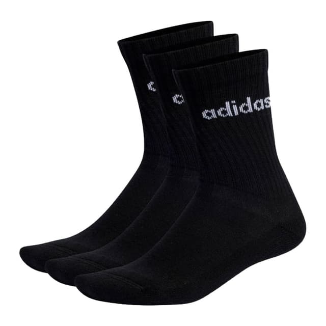 Шкарпетки Adidas C LIN CREW 3P чорні IC1301