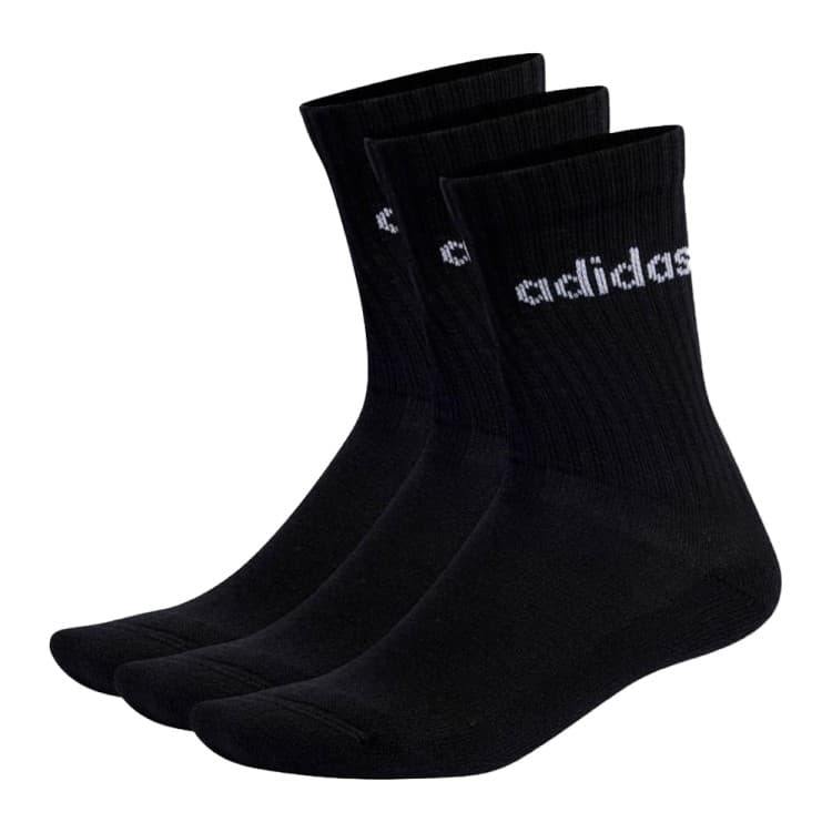 Шкарпетки Adidas C LIN CREW 3P чорні IC1301