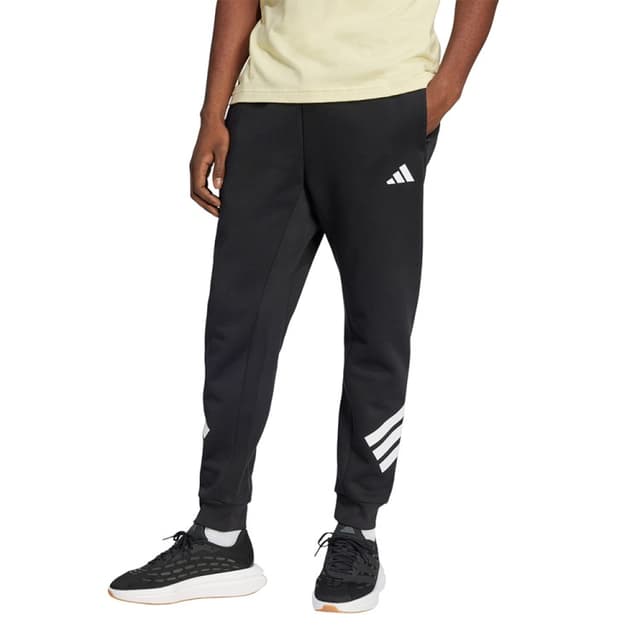 Брюки мужские Adidas M FI 3S PT черные JD4863