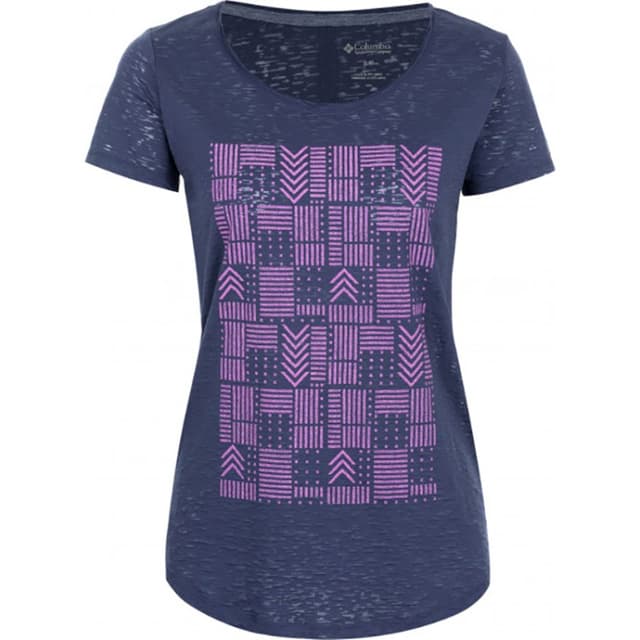 Футболка женская Columbia Elevated™ II Tee фиолетовая 1772251-591