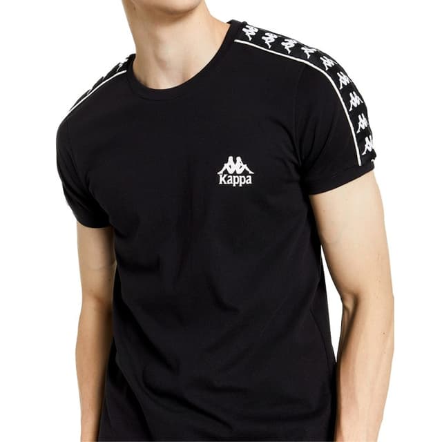 Футболка мужская Kappa T-shirt черная 104650-99