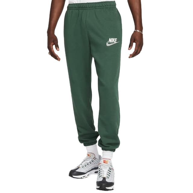 Брюки мужские Nike M NK CLUB+ FT CF PANT LBR зеленые FB7687-323