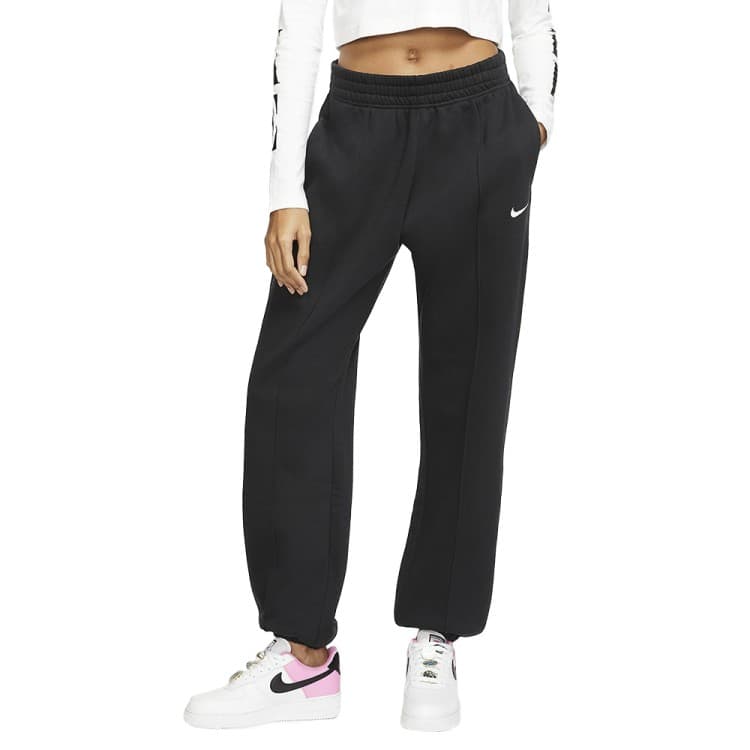 Брюки женские Nike W Nsw Essntl Clctn Flc Mr Pant черные BV4089-010