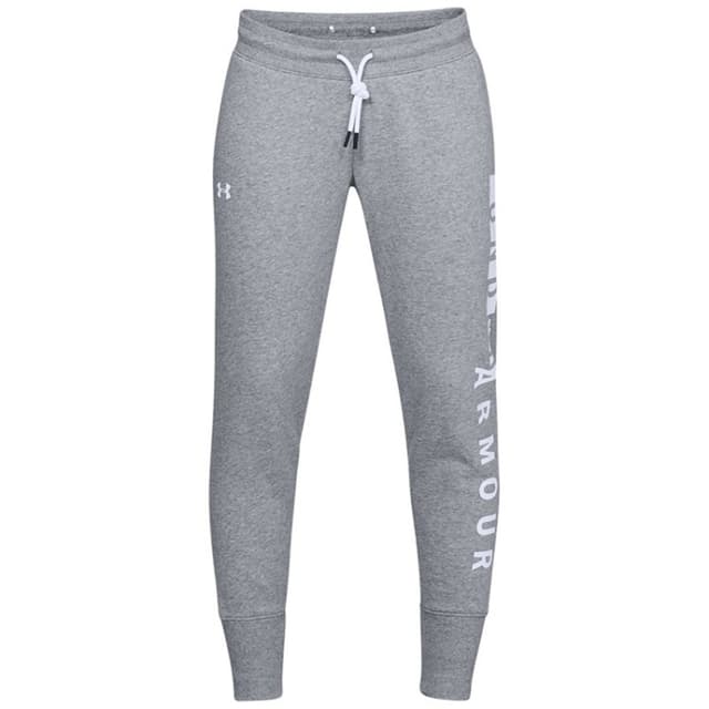 Брюки женские Under Armour Cotton Fleece WM Pant серые 1321190-035