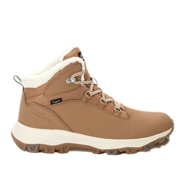 Ботинки женские Jack Wolfskin EVERQUEST TEXAPORE MID W коричневые 4053581-5601