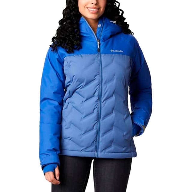 Куртка женская Columbia Grand Trek™ Down Jacket синяя 1859641-458