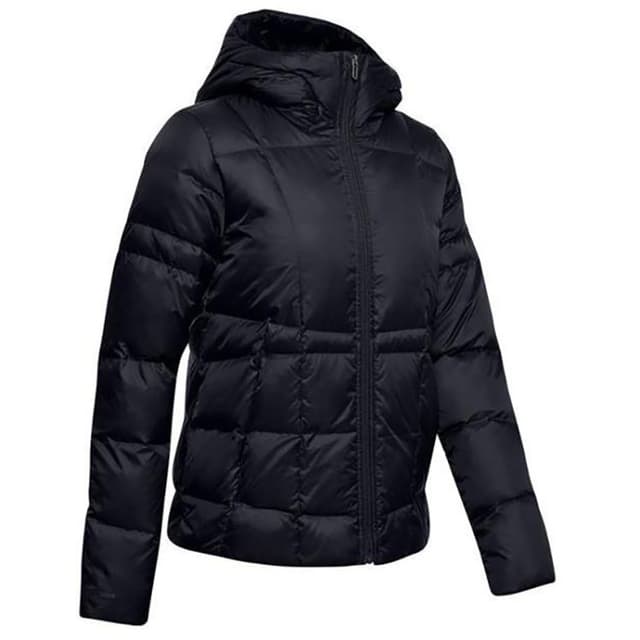 Куртка женская Under Armour Armour Down Hooded Jkt черная 1342814-001