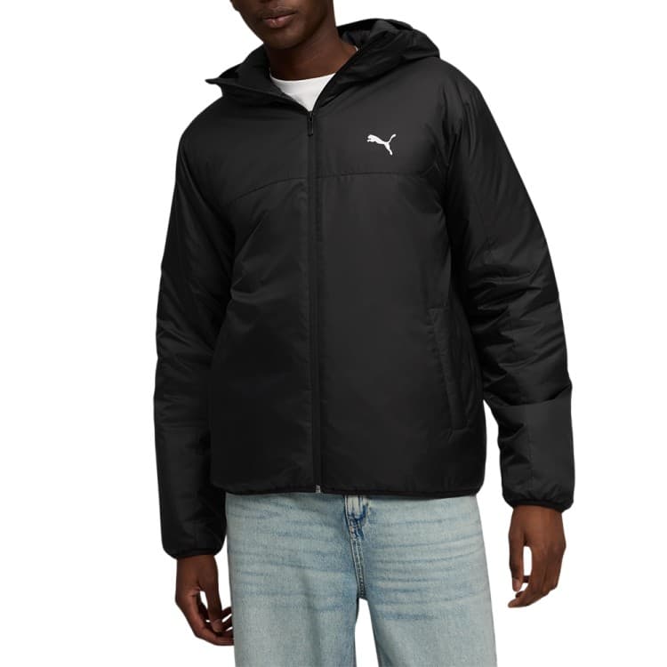 Куртка чоловіча Puma ESS Light Padded Jacket чорна 68829601