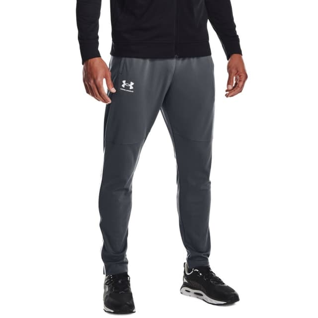 Брюки мужские Under Armour Ua Pique Track Pant серые 1366203-012