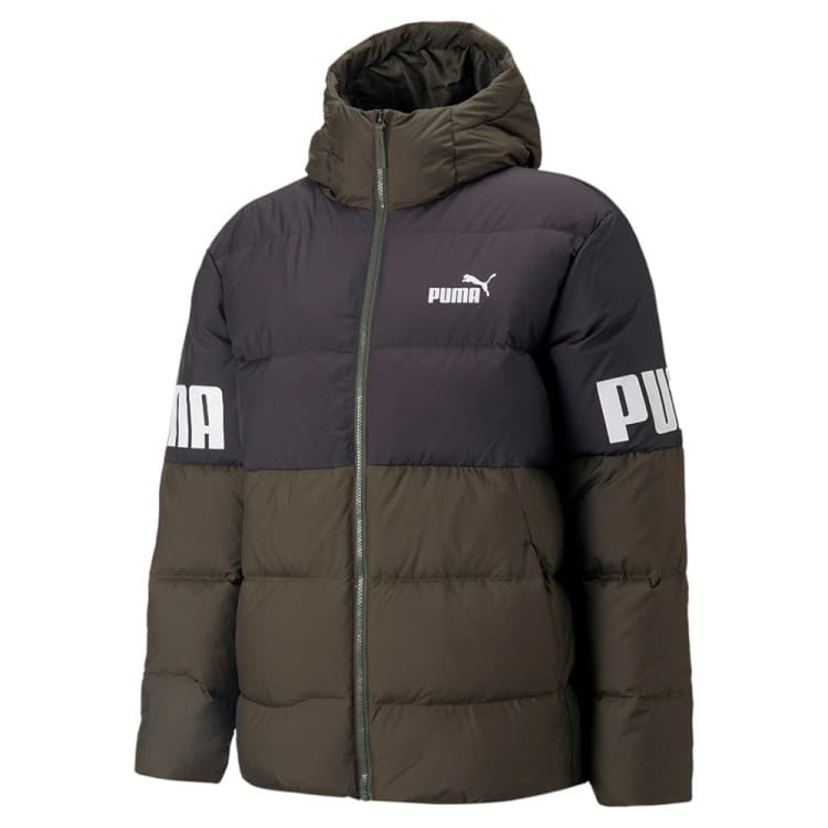 Куртка мужская Puma Puma Power Down Puffer хаки 84933570
