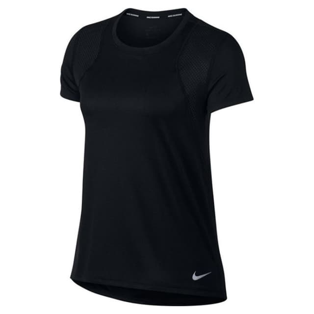 Футболка женская Nike Short-Sleeve Running Top черная 890353-010