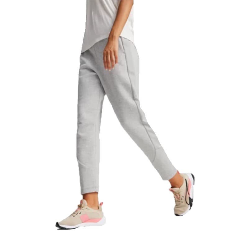 Брюки женские Puma EVOSTRIPE High-Waist Pants серые 67788004