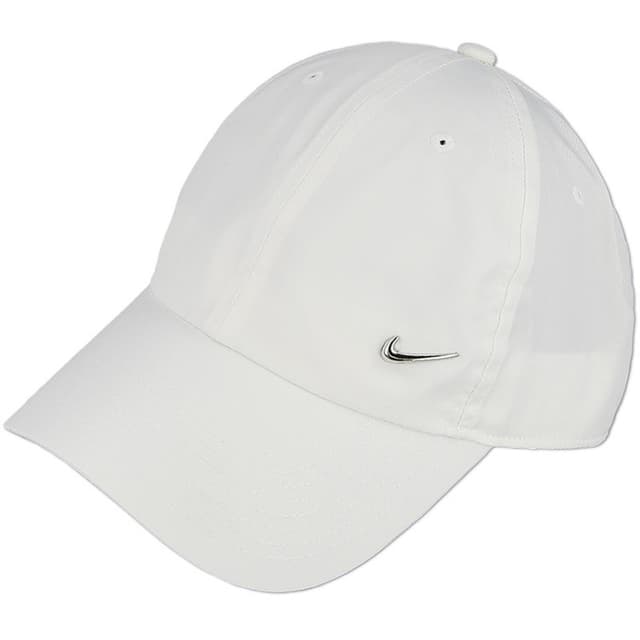 Бейсболка Nike NSW H86 Cap Metal Swoosh белая 943092-100
