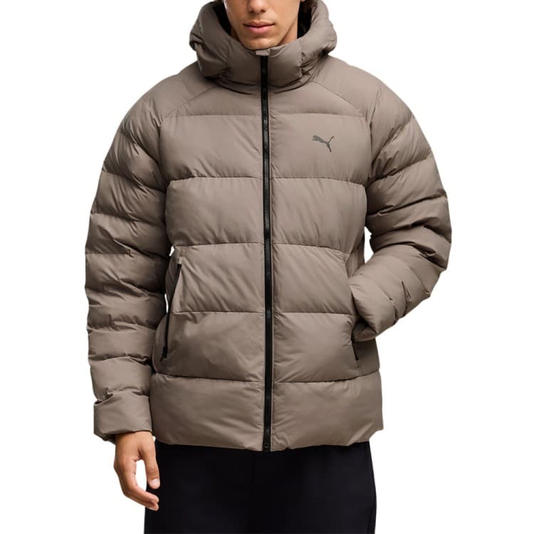 Куртка чоловіча Puma Mono Hooded Jacket бежева 68836781