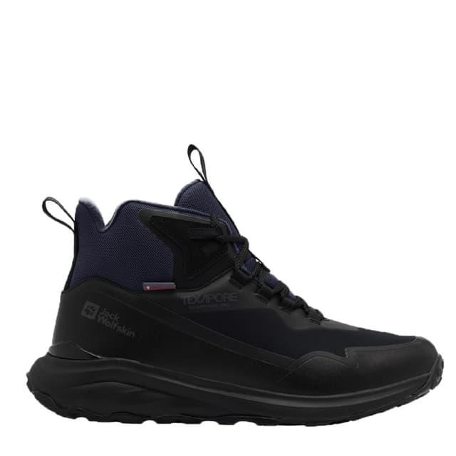 Ботинки мужские Jack Wolfskin DROMOVENTURE WT TEXAPORE MID M темно-серые A62295-6350
