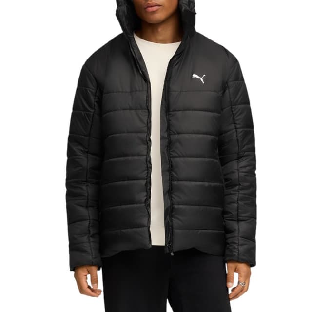 Куртка чоловіча Puma ESS Hooded Padded Jacket чорна 68521101