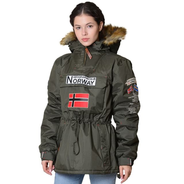 Куртка женская Geographical Norway хаки WR620F-350