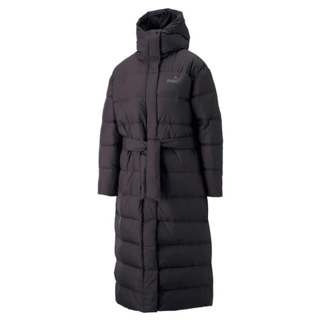 Куртка женская Puma Long Down Coat черная 84935801