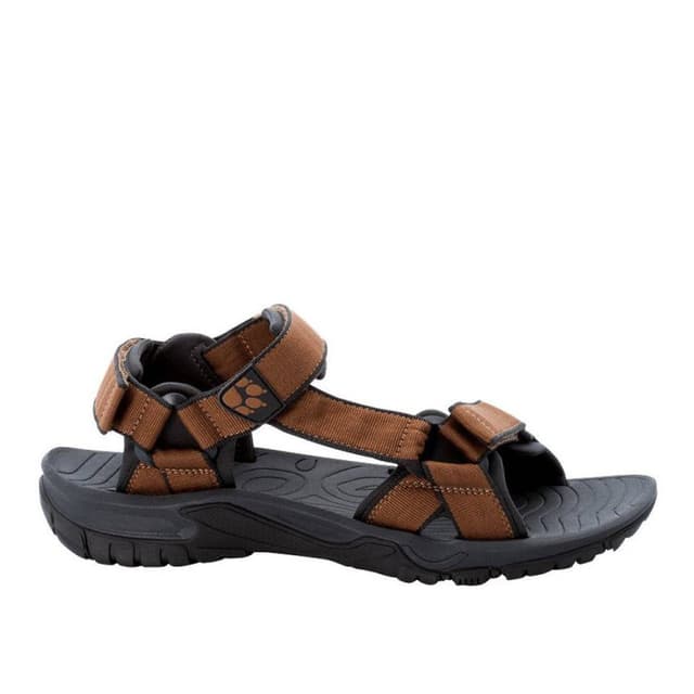 Сандали мужские Jack Wolfskin LAKEWOOD RIDE SANDAL M коричневые 4019021-5311