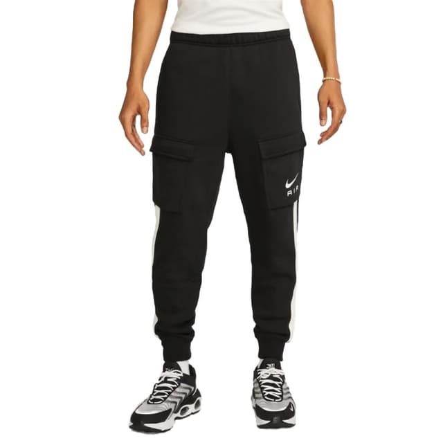 Штани чоловічі Nike M NSW SW AIR CARGO PANT FLC BB чорні FN7693-010