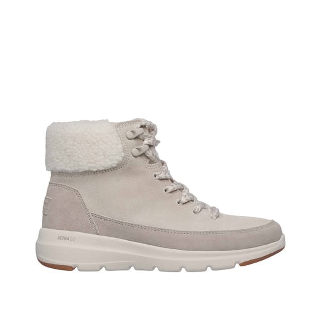 Ботинки женские Skechers GLACIAL ULTRA бежевые 144206 TPE