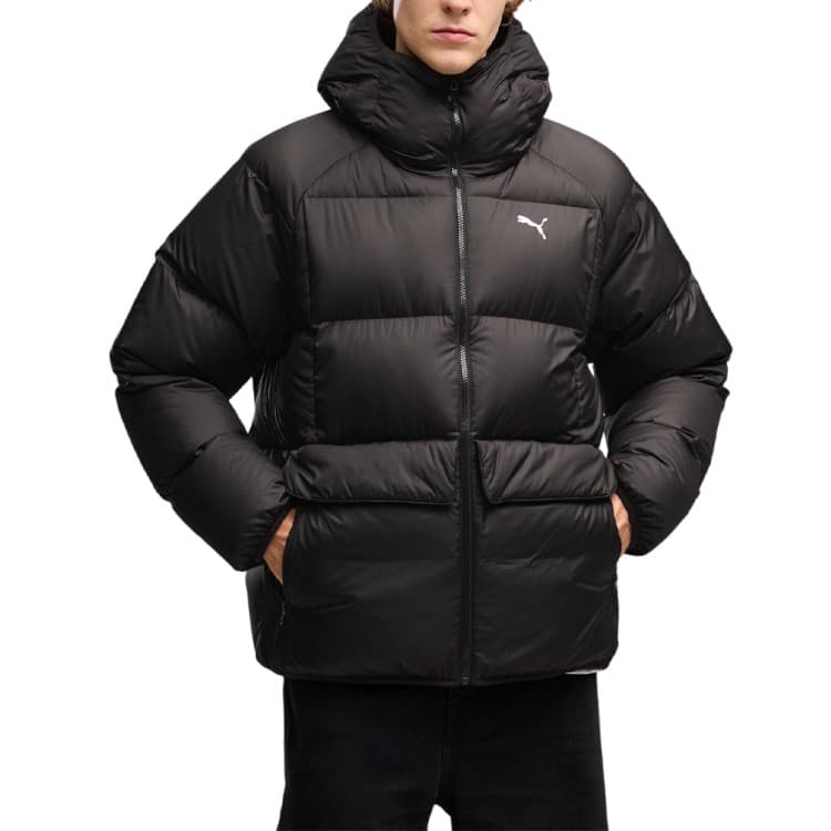 Куртка чоловіча Puma Hooded Down Puffer Jacket M чорна 69456501